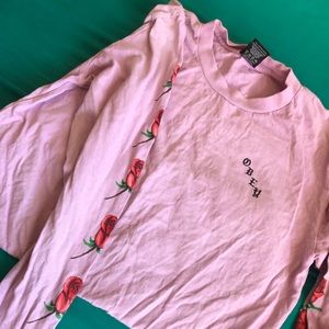 graphic long sleeve OBEY tee